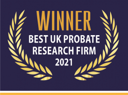 Image of Best UK Probate Research Firm 2021